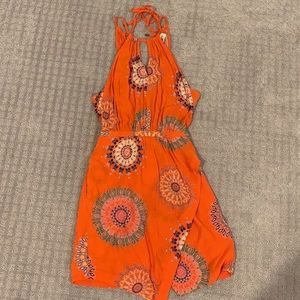 Adorable Anthropologie wrap-style summer dress
